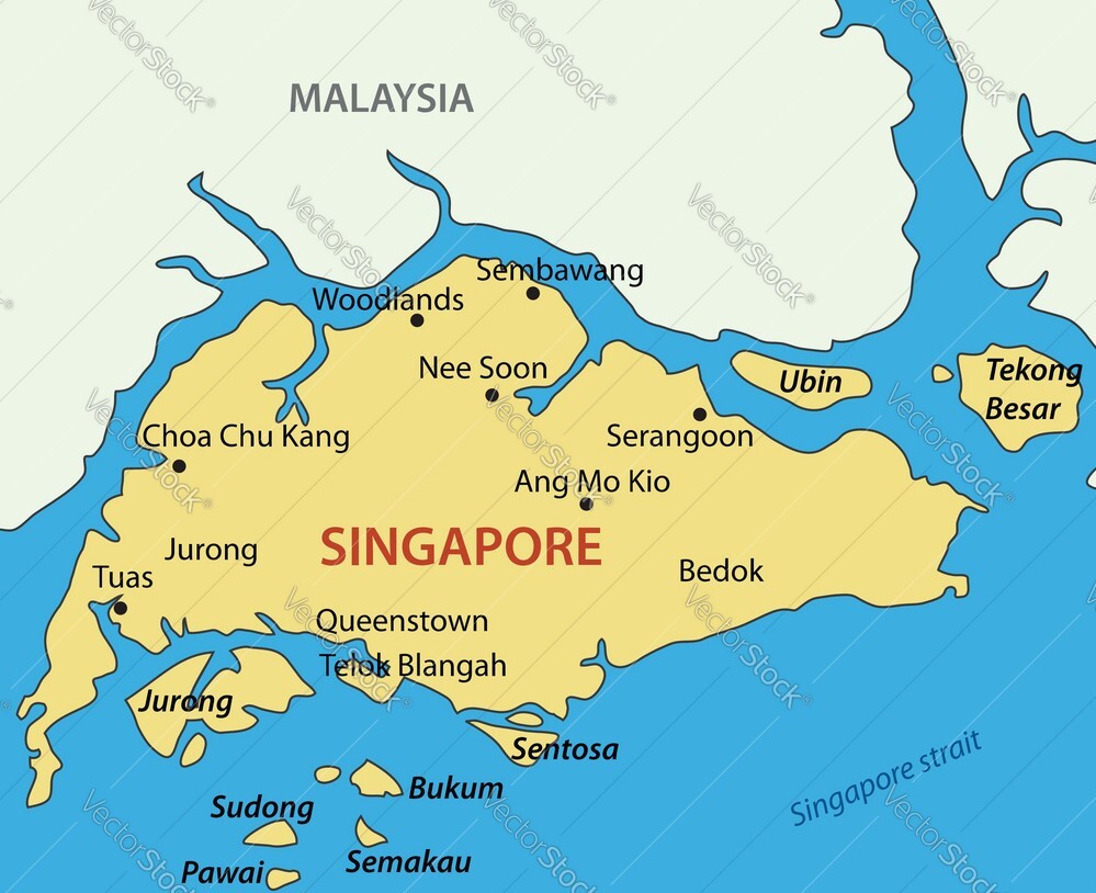singapore language map